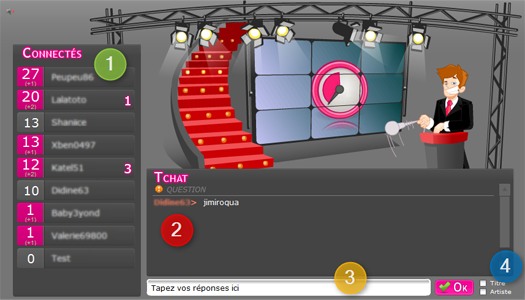 Blind Test Aperu du jeu musical